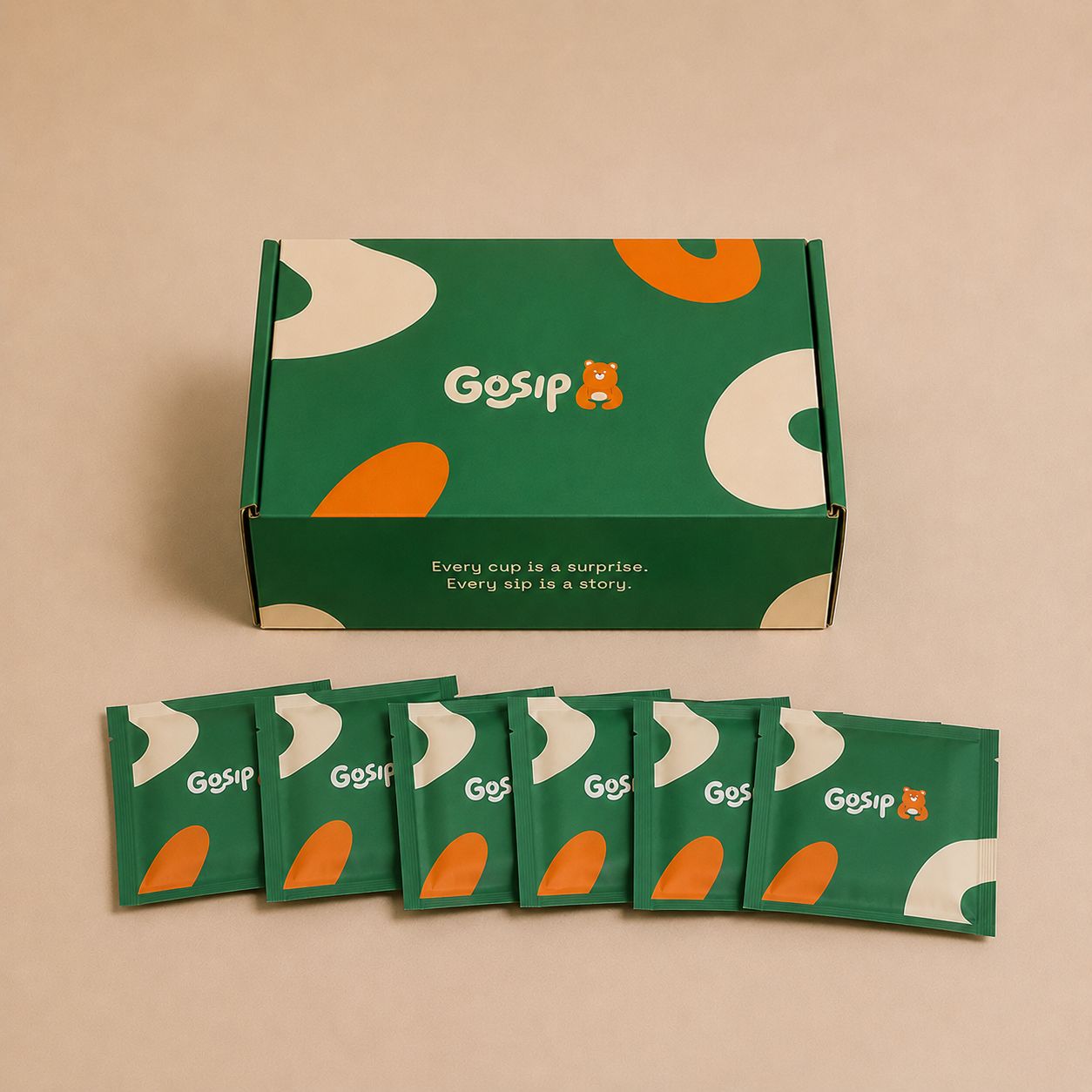 GoSip Drop One - Whole Bean Nutty Box